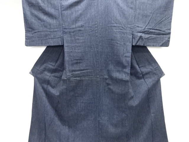 JAPANESE KIMONO / ANTIQUE MENS KIMONO / COTTON / KURUME SHOSHEI KASURI